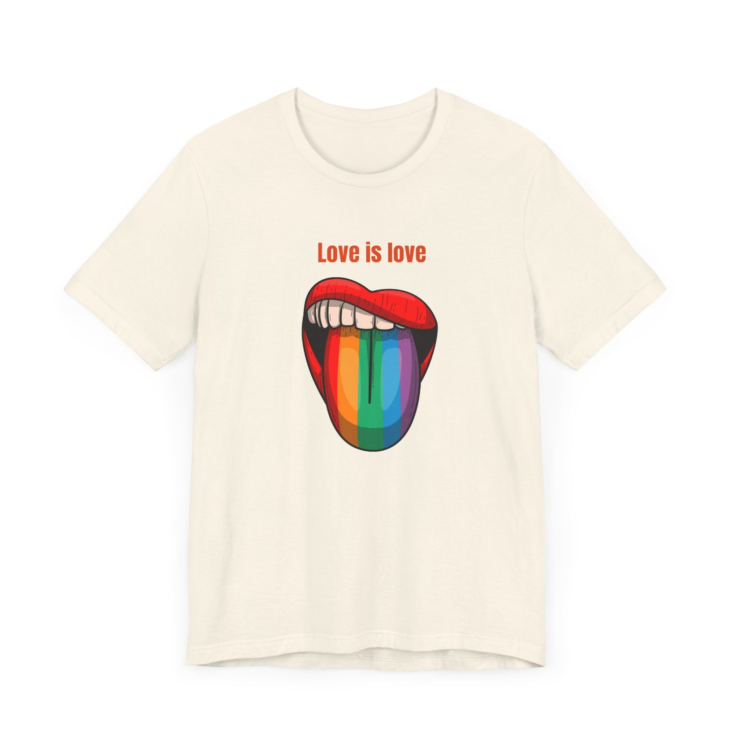 Love Is Love Unisex Jersey Short Sleeve Tee