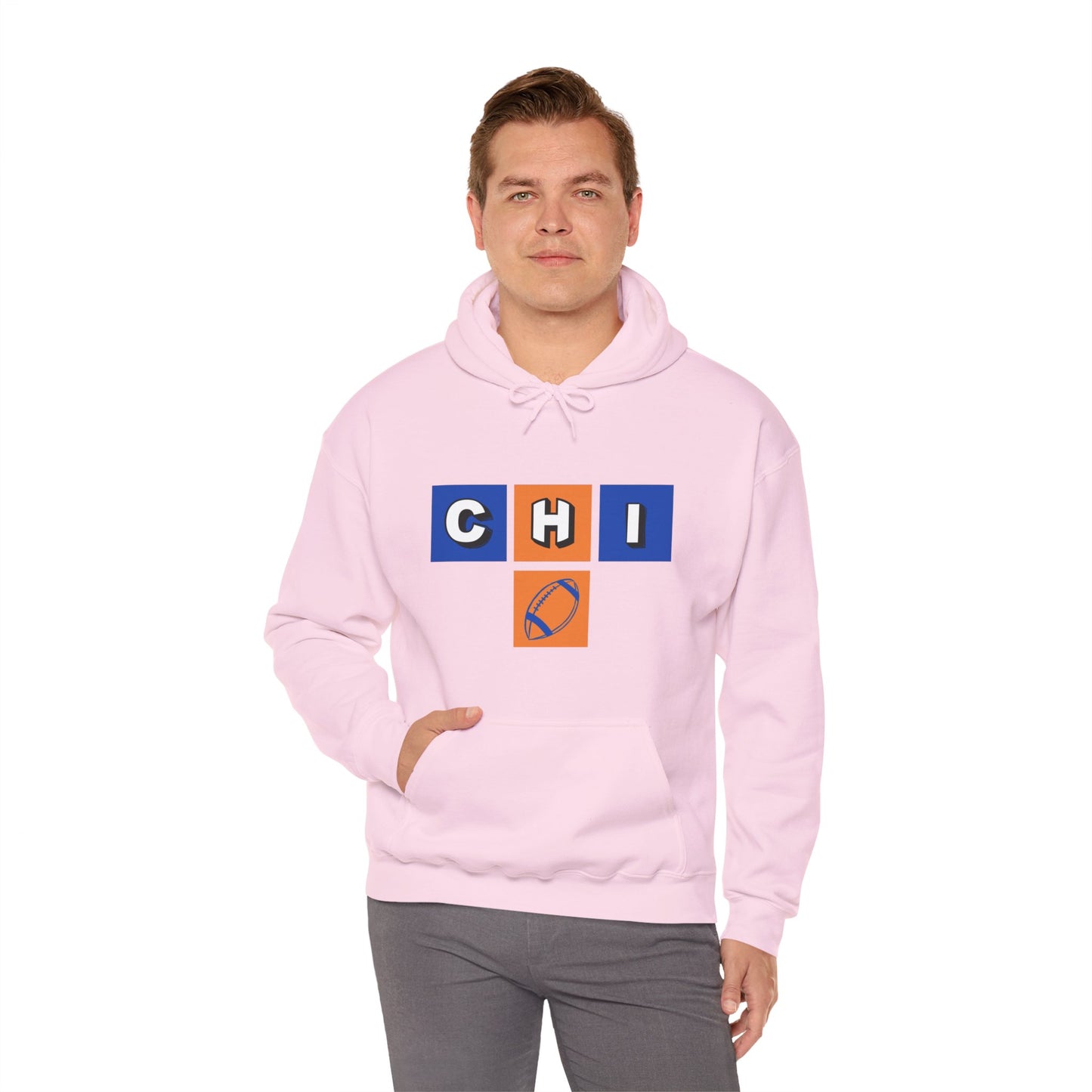 Chi Football Unisex Heavy Blend™ Hooded Sweatshirt