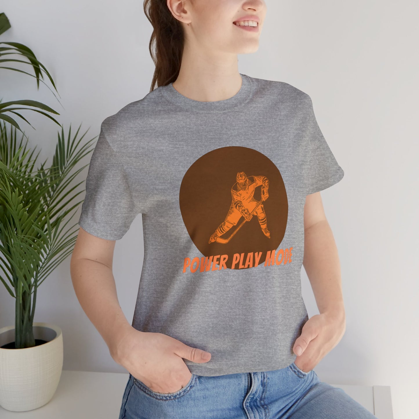 Hockey/ Power Play Mode Unisex Jersey Short Sleeve Tee