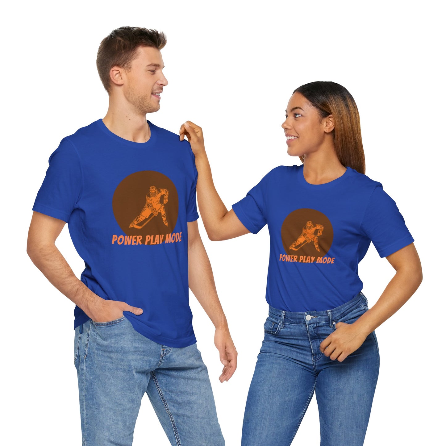 Hockey/ Power Play Mode Unisex Jersey Short Sleeve Tee