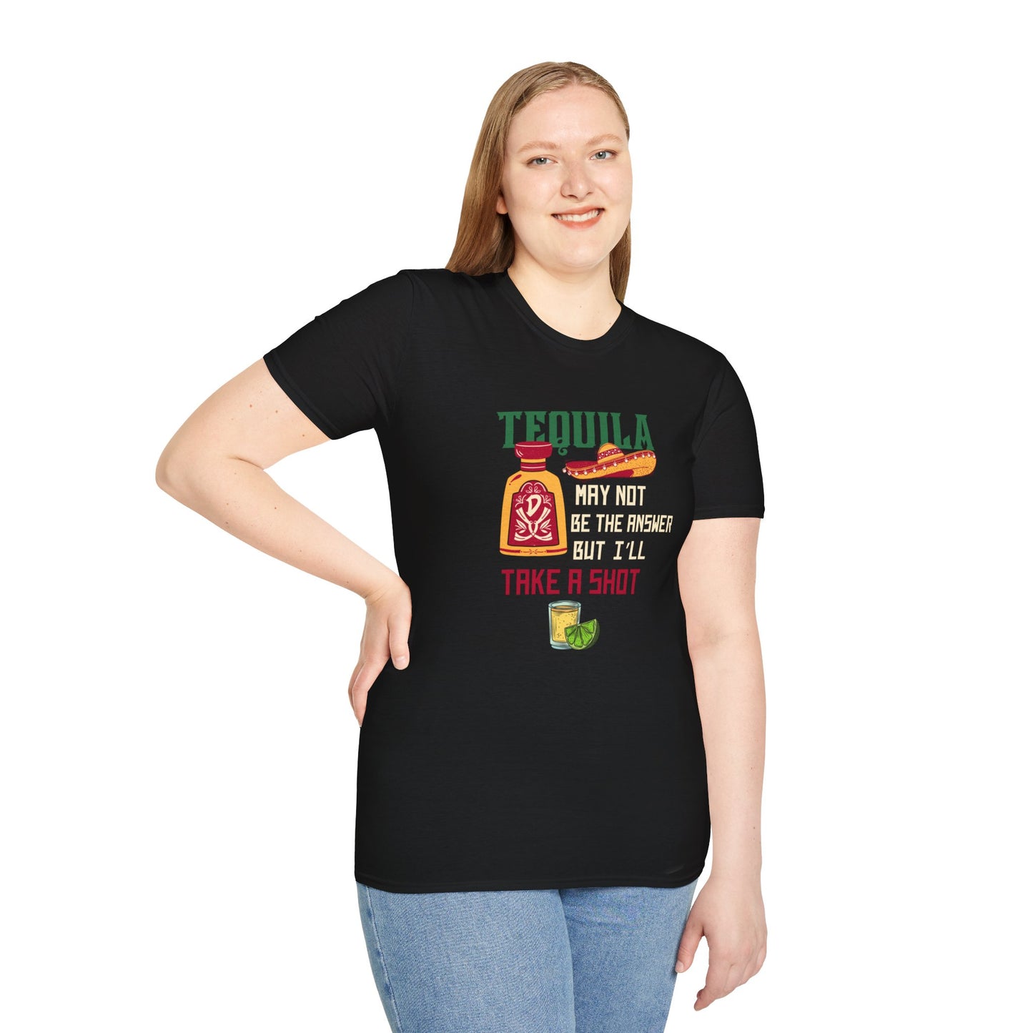 Tequila Take a Shot Unisex Softstyle T-Shirt