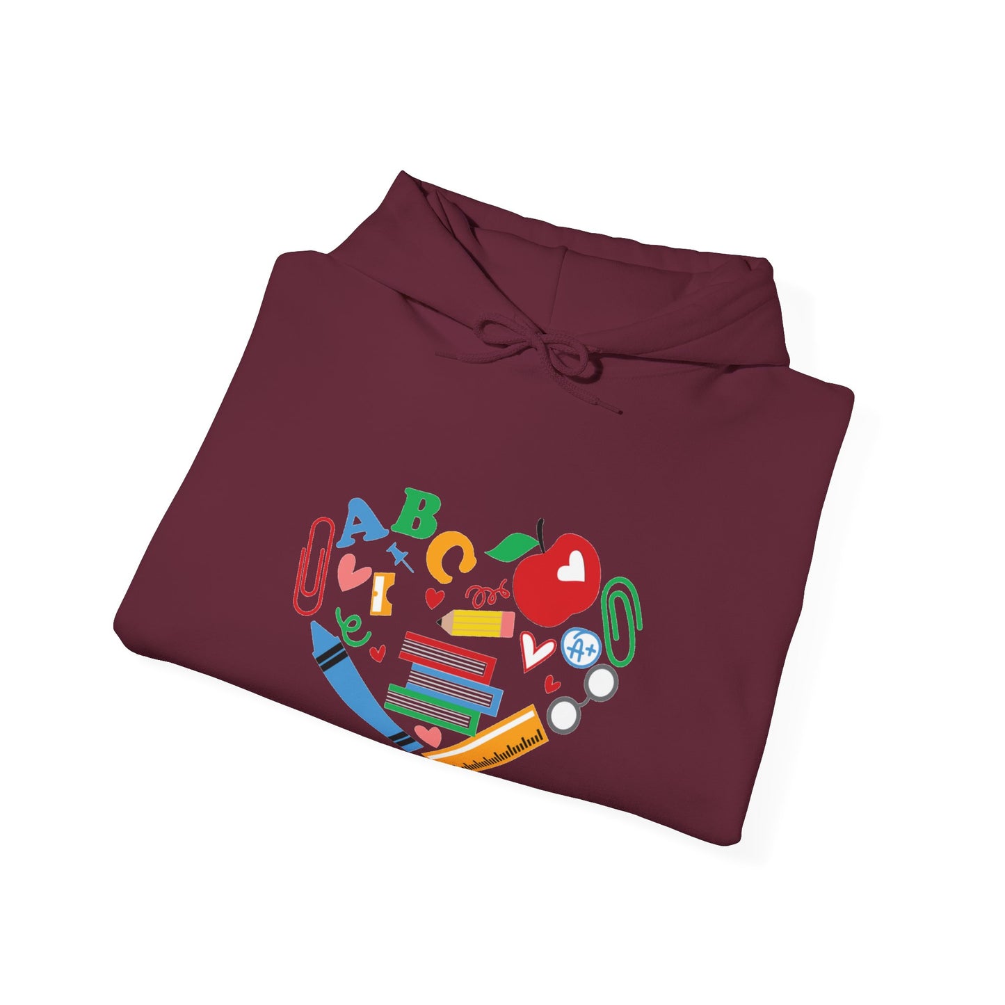 A,B,C, Unisex Heavy Blend™ Hooded Sweatshirt