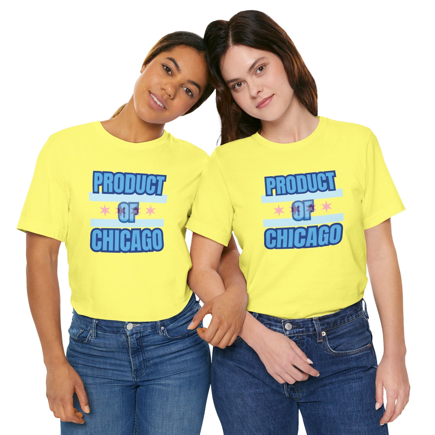 Product Of Chicago Unisex Jersey Short Sleeve Tee