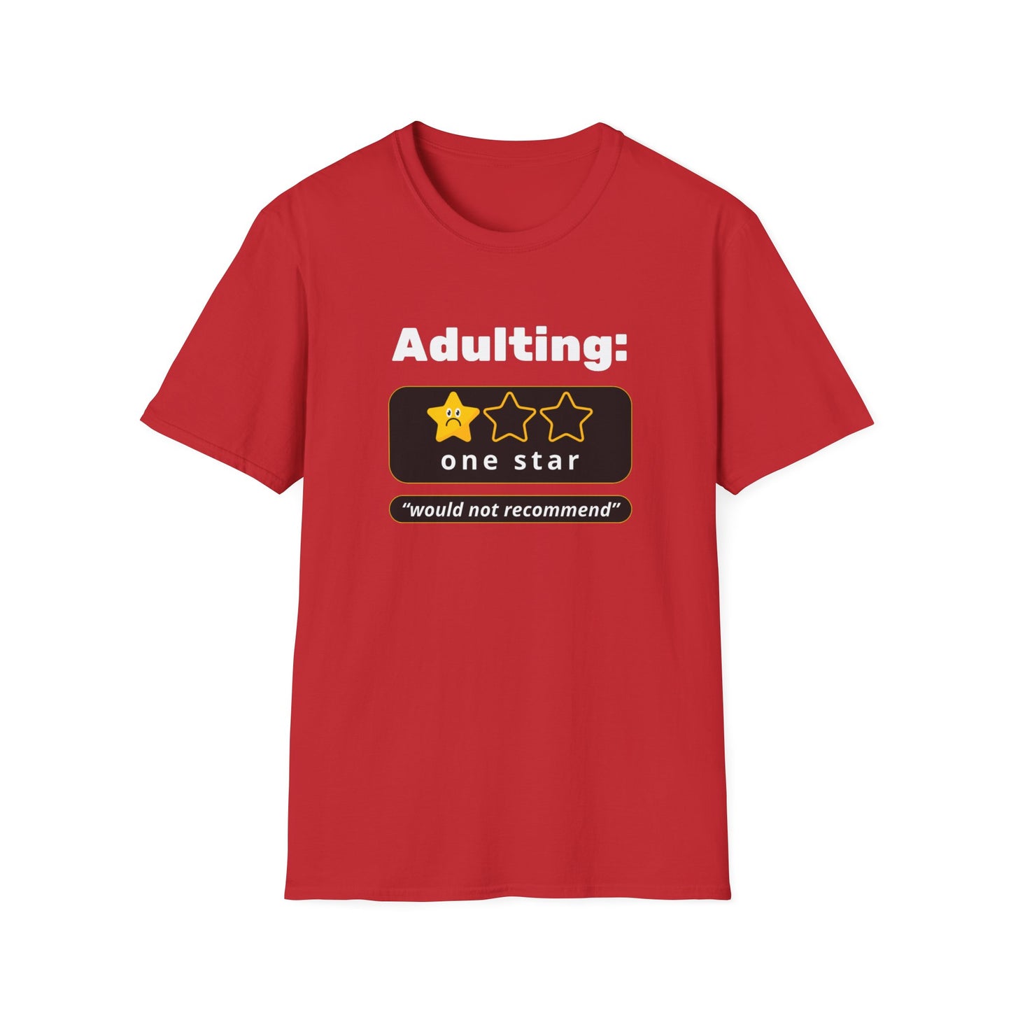 Adulting Unisex Softstyle T-Shirt