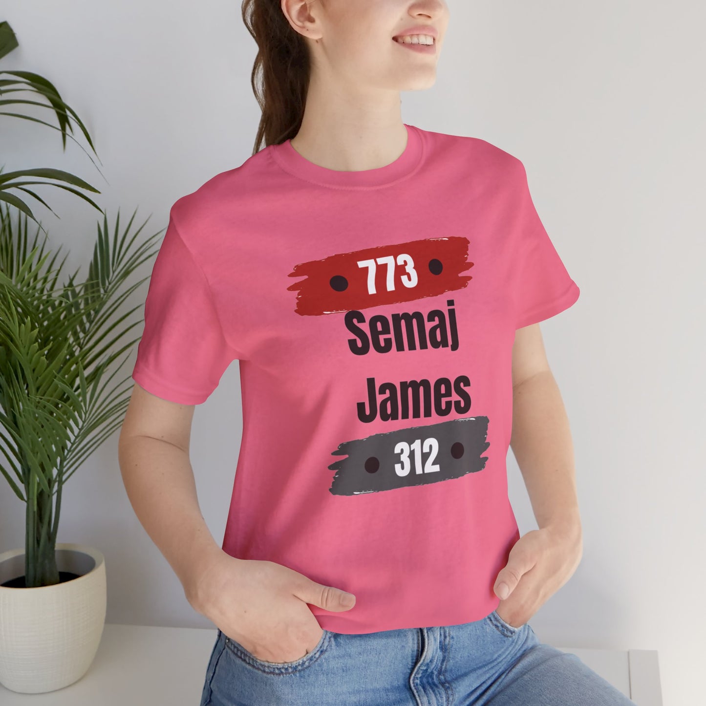 Semaj James 773/312 Unisex Short Sleeve Tee