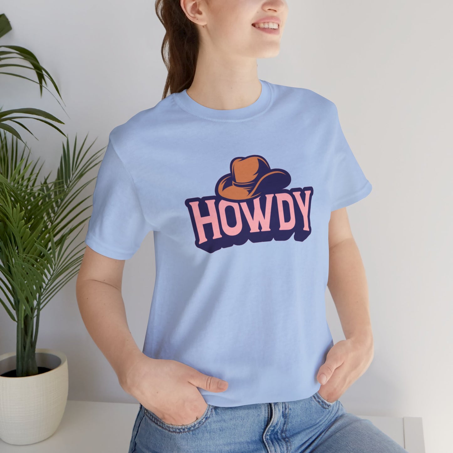 Howdy Unisex Jersey Short Sleeve Tee