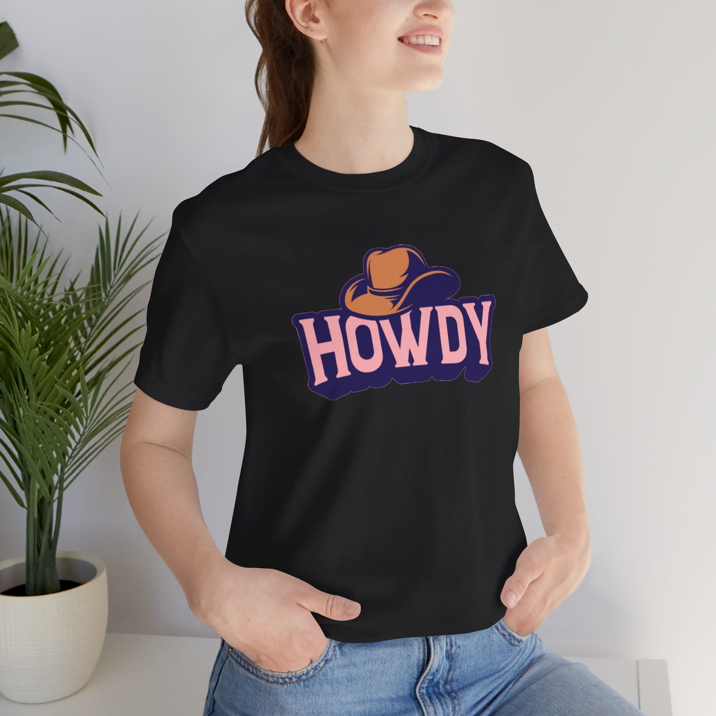 Howdy Unisex Jersey Short Sleeve Tee