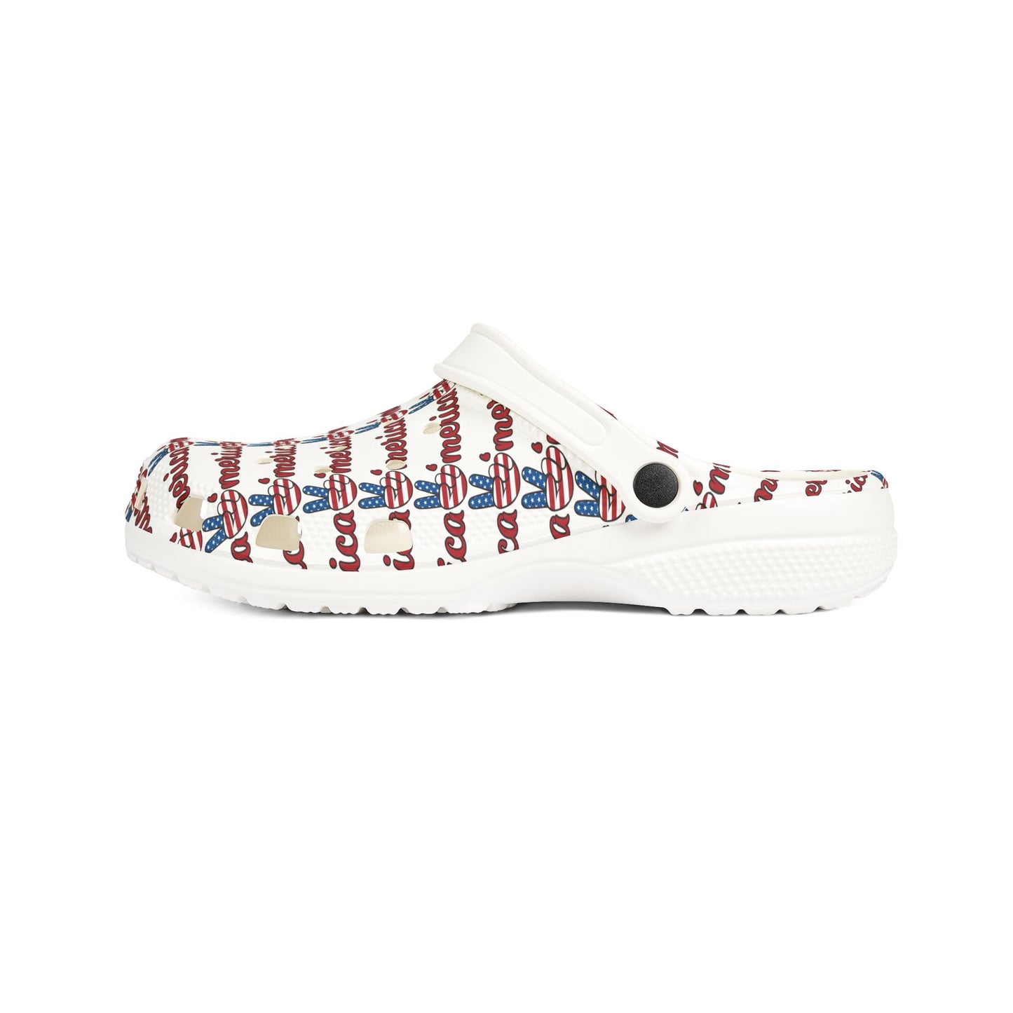 America EVA Foam Rubber Shoes (AOP)