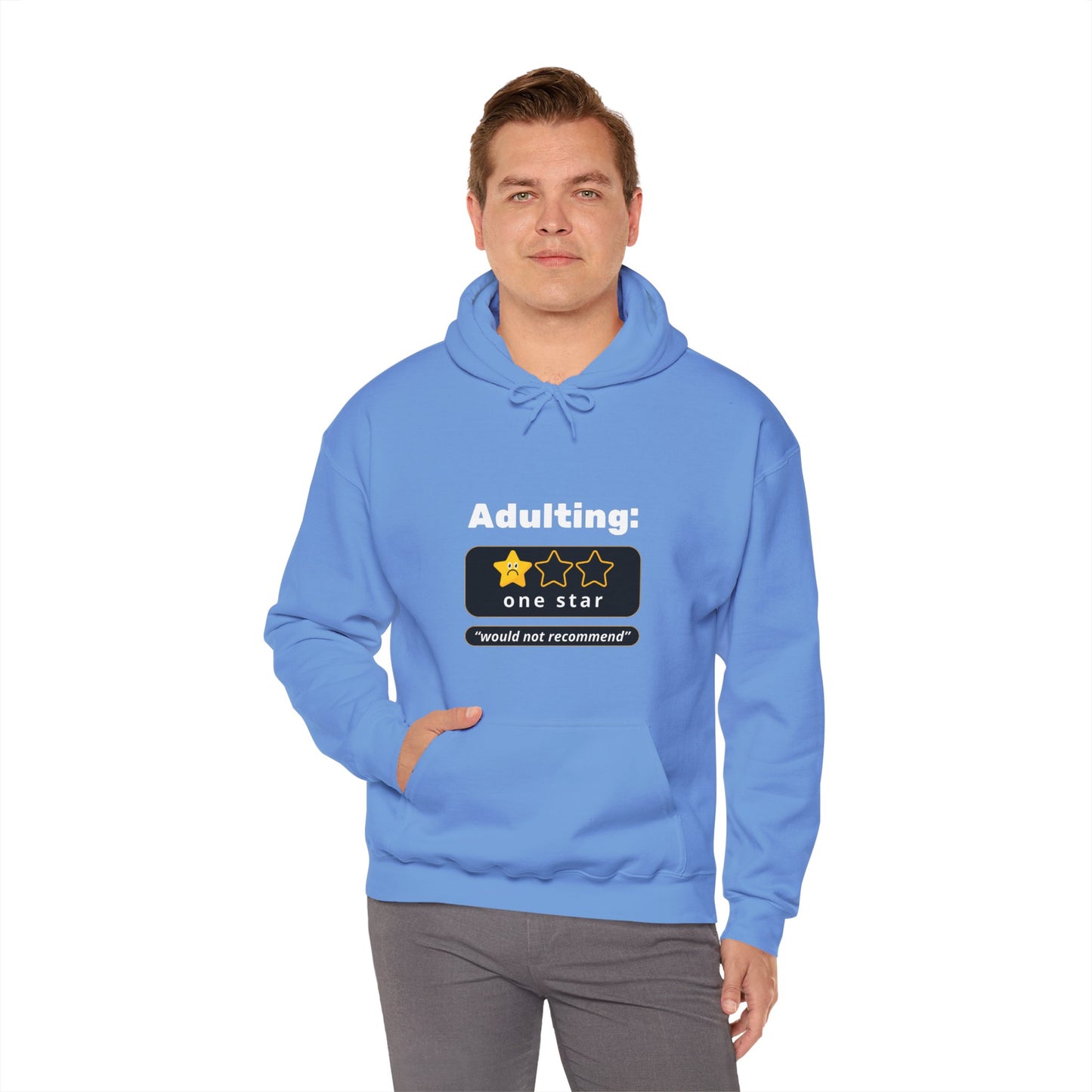 Adulting Unisex Heavy Blend™ Hooded Sweatshirt