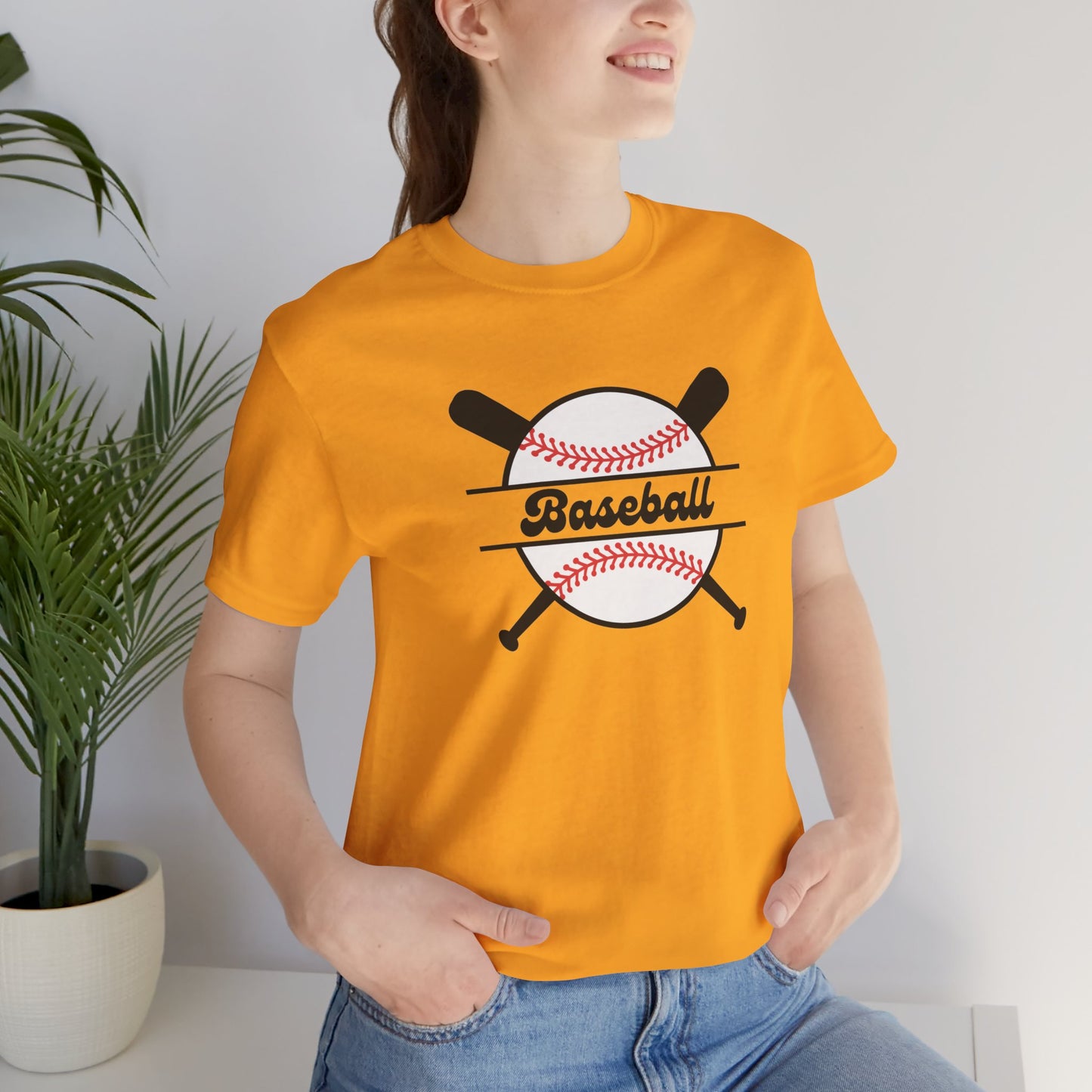 Baseball Unisex Jersey Short Sleeve Tee
