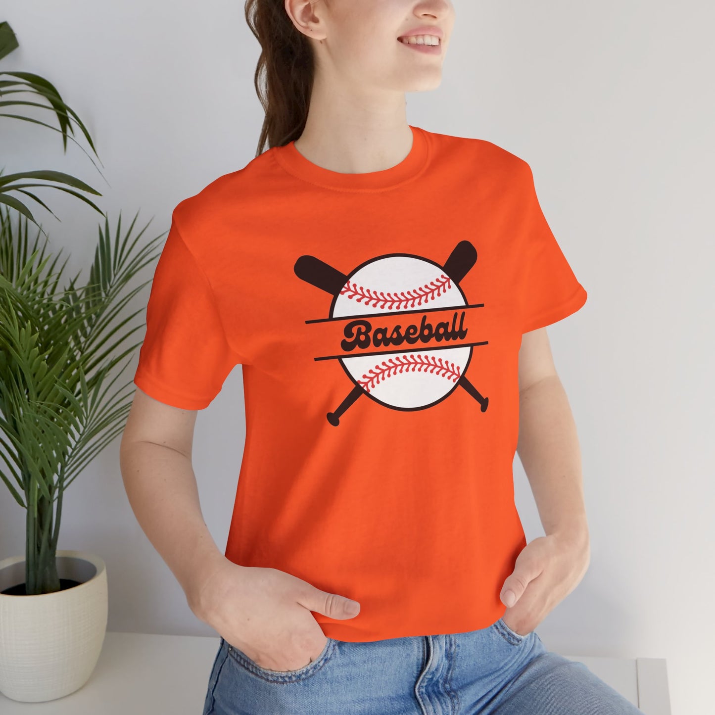 Baseball Unisex Jersey Short Sleeve Tee