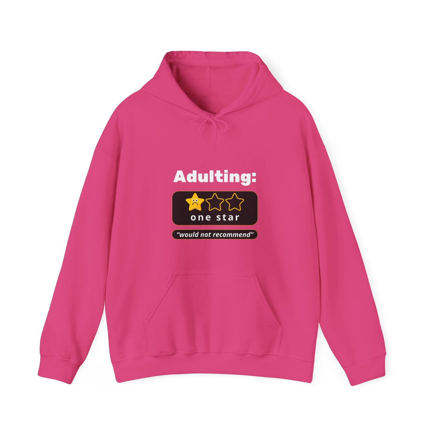 Adulting Unisex Heavy Blend™ Hooded Sweatshirt