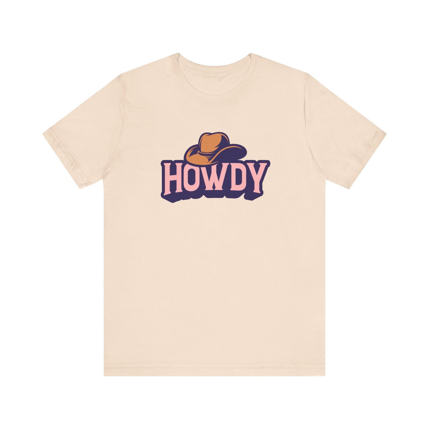 Howdy Unisex Jersey Short Sleeve Tee