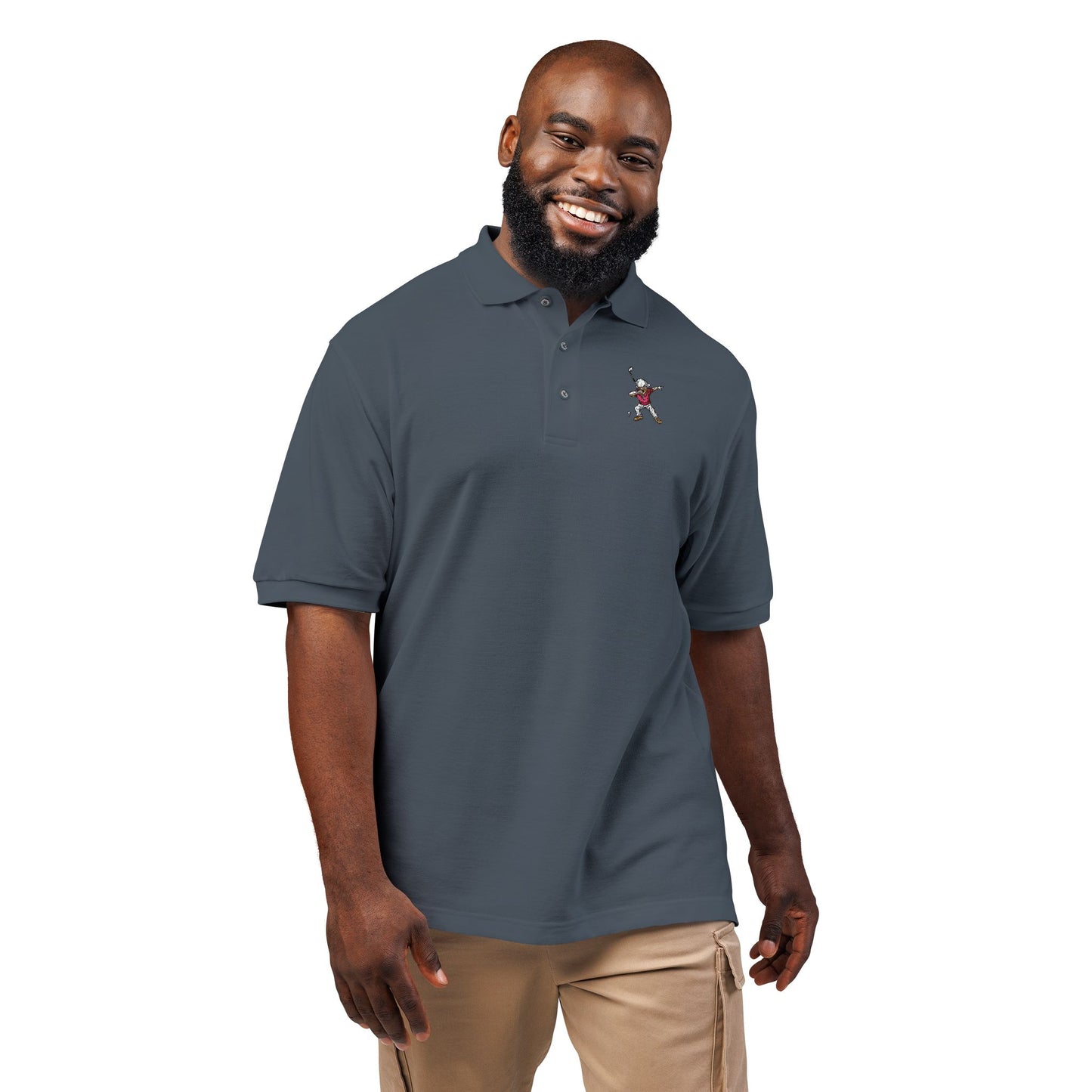 Golf Guy Unisex Polo Shirt (Embroidery)