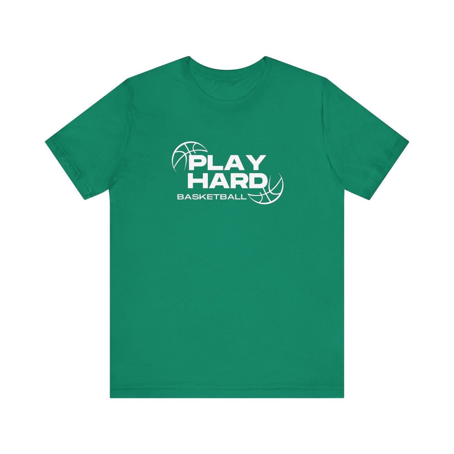 Basketball/ Play Hard Unisex Jersey Short Sleeve Tee