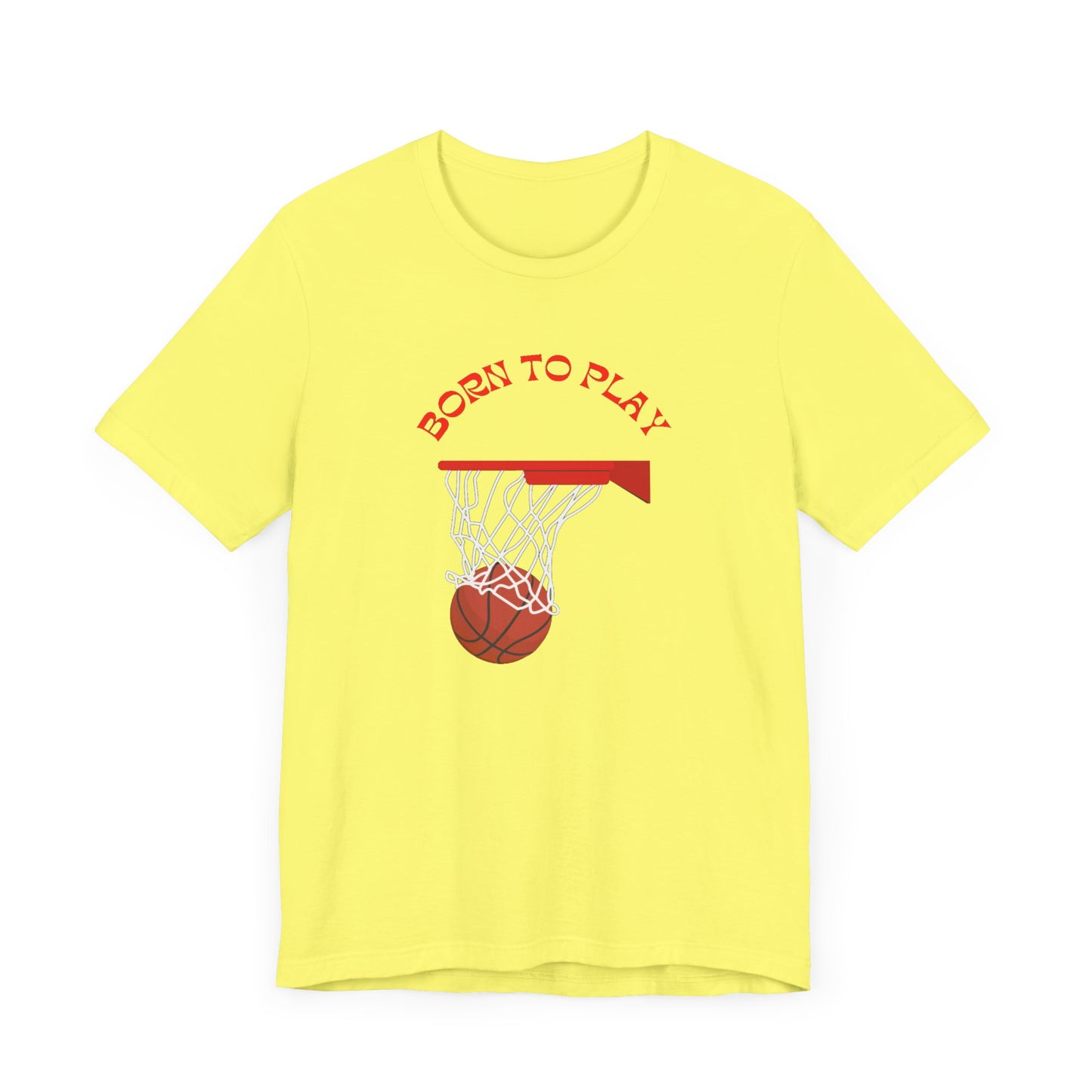 Basketball/ Born To Play Unisex Jersey Short Sleeve Tee