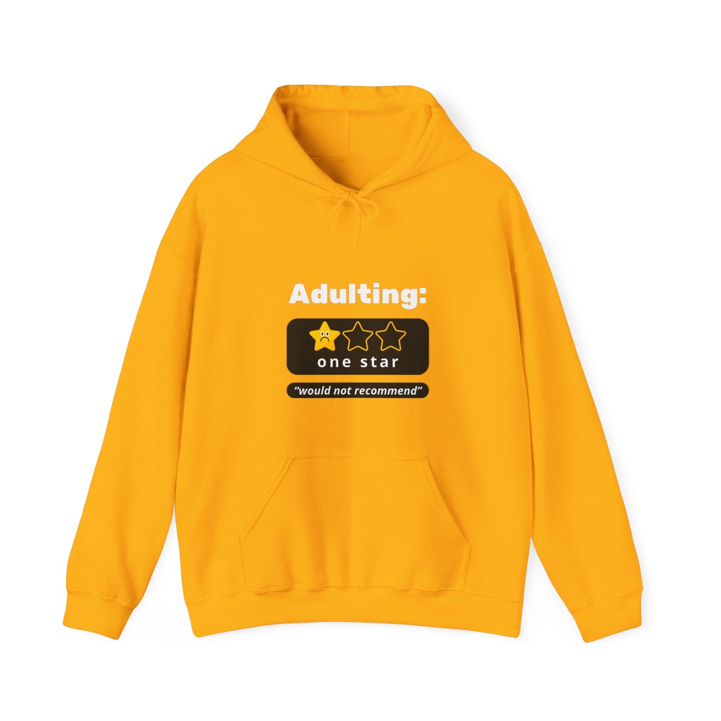 Adulting Unisex Heavy Blend™ Hooded Sweatshirt