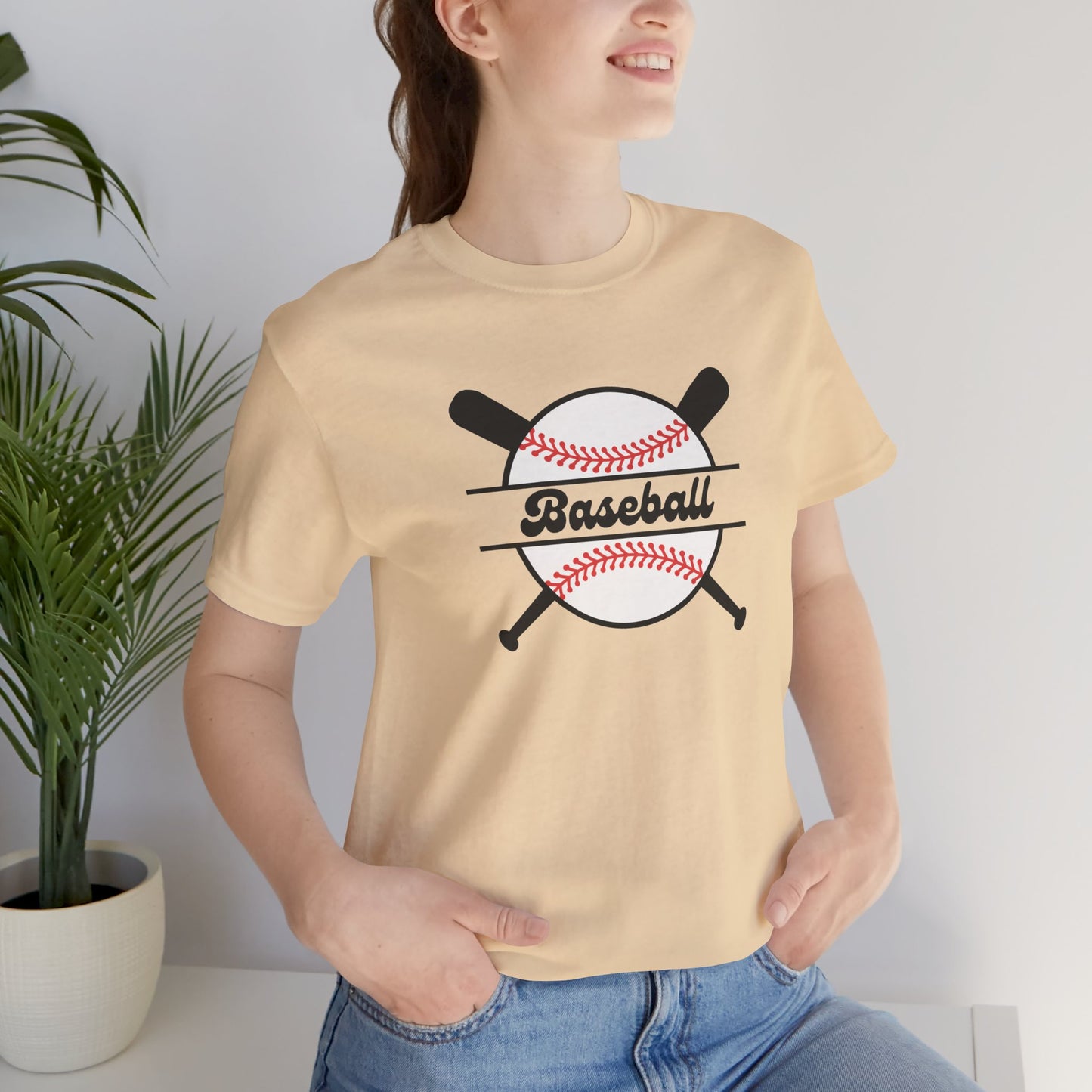 Baseball Unisex Jersey Short Sleeve Tee