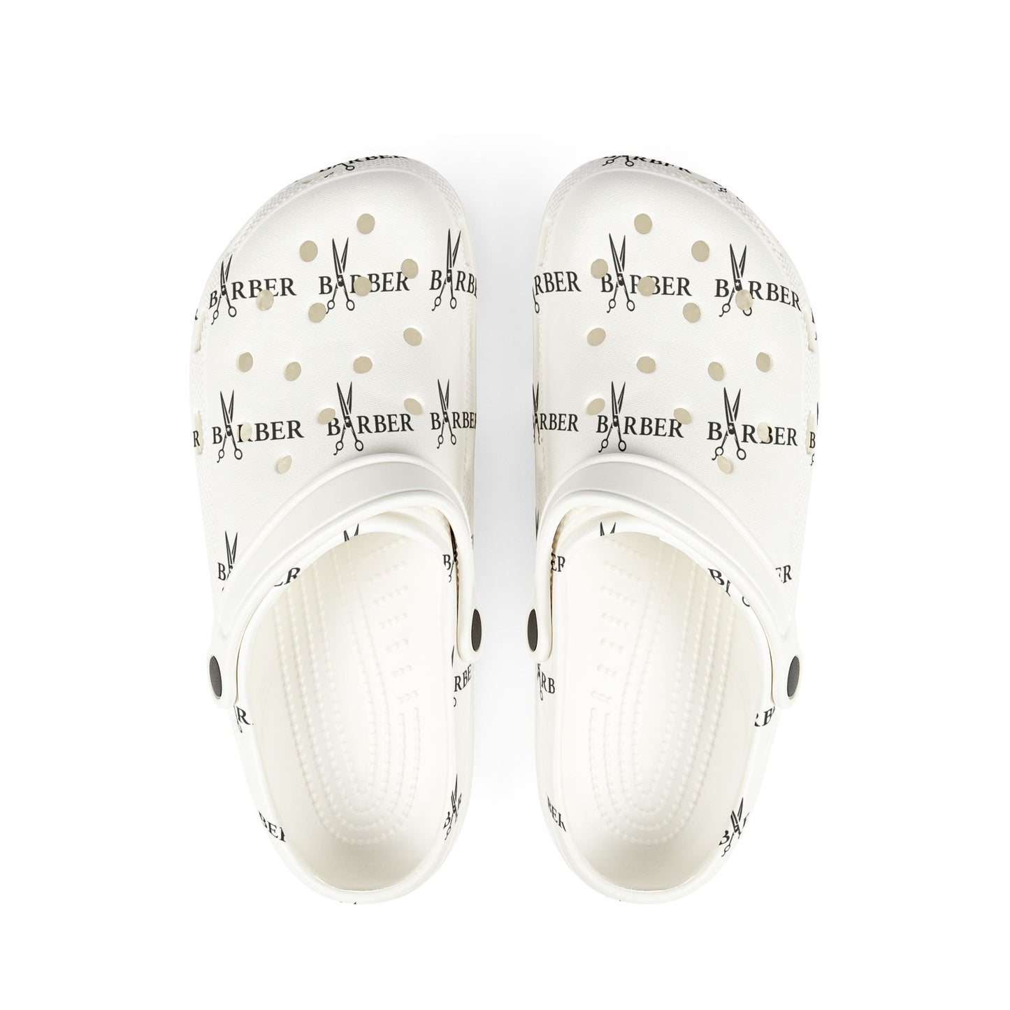 Barber EVA Foam Rubber Shoes (AOP)