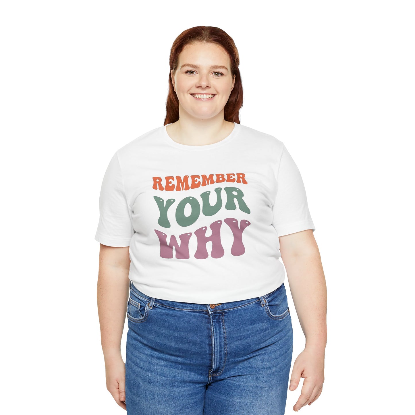 Remember Your Why Unisex Jersey Short Sleeve Tee