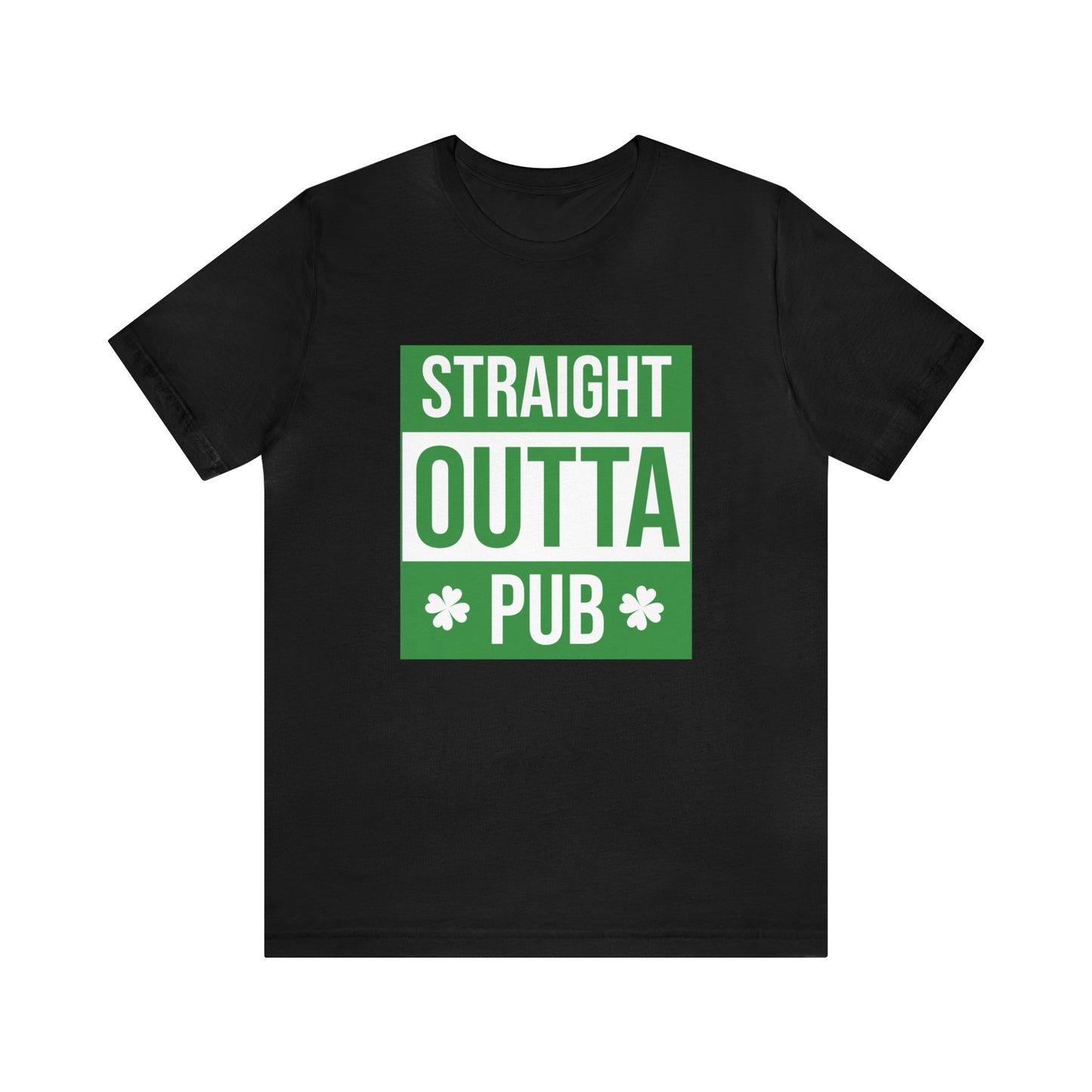 Straight Outta Pub Unisex Jersey Short Sleeve Tee