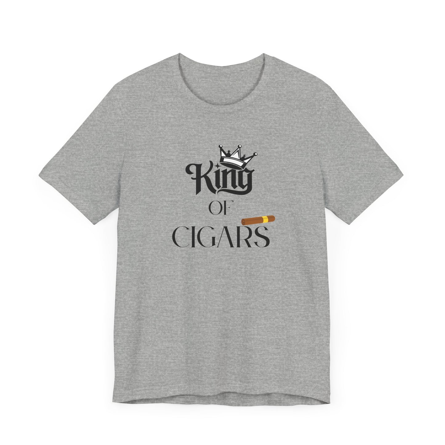 Cigars/ King of Cigars Unisex Jersey Short Sleeve Tee