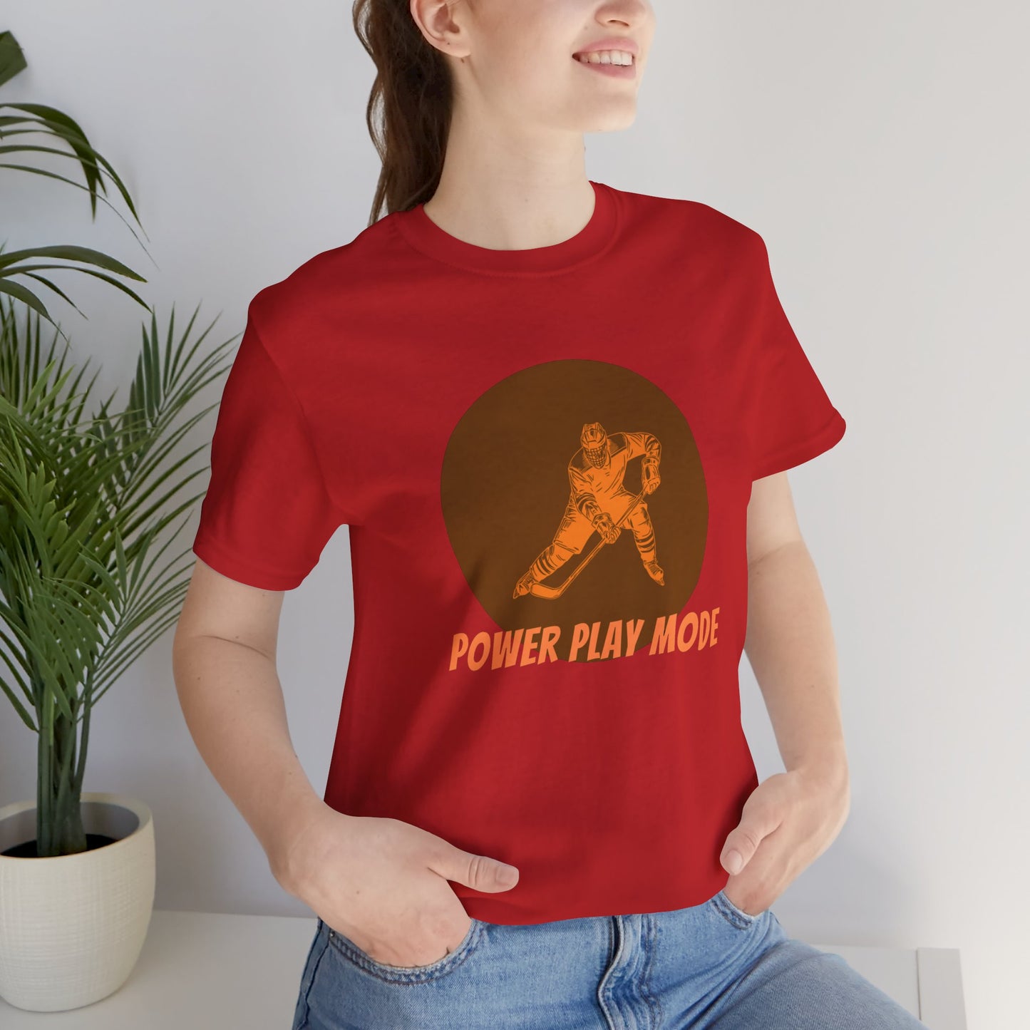 Hockey/ Power Play Mode Unisex Jersey Short Sleeve Tee