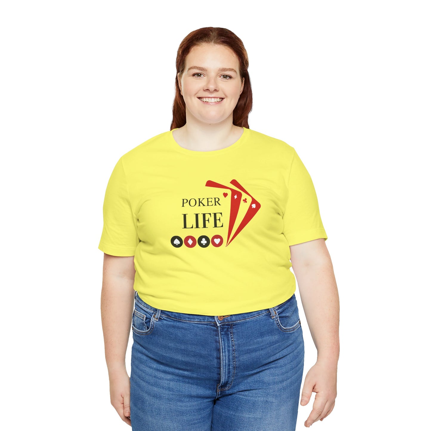 Poker Life Unisex Jersey Short Sleeve Tee