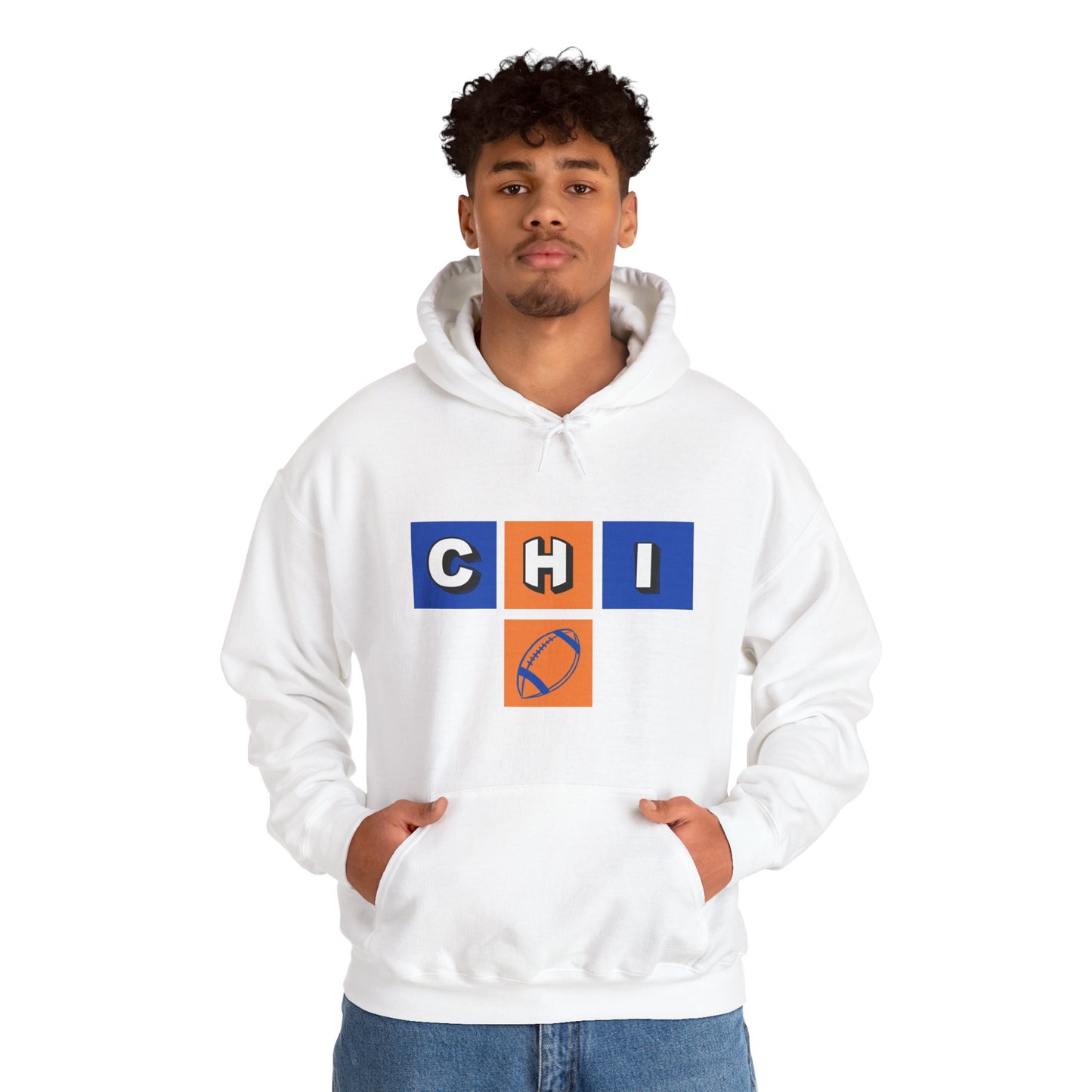 Chi Football Unisex Heavy Blend™ Hooded Sweatshirt