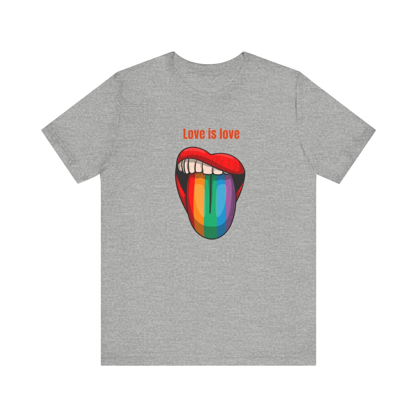 Love Is Love Unisex Jersey Short Sleeve Tee