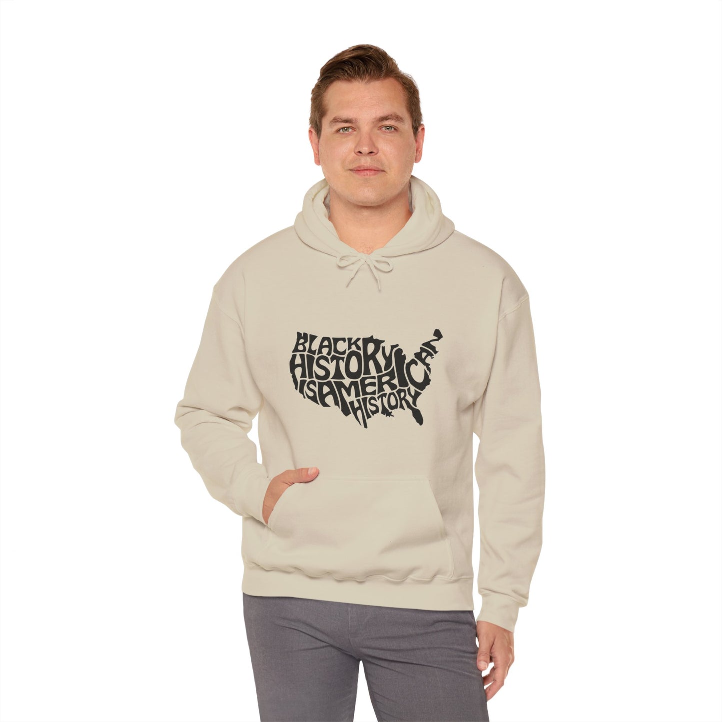 Black History Unisex Heavy Blend™ Hooded Sweatshirt