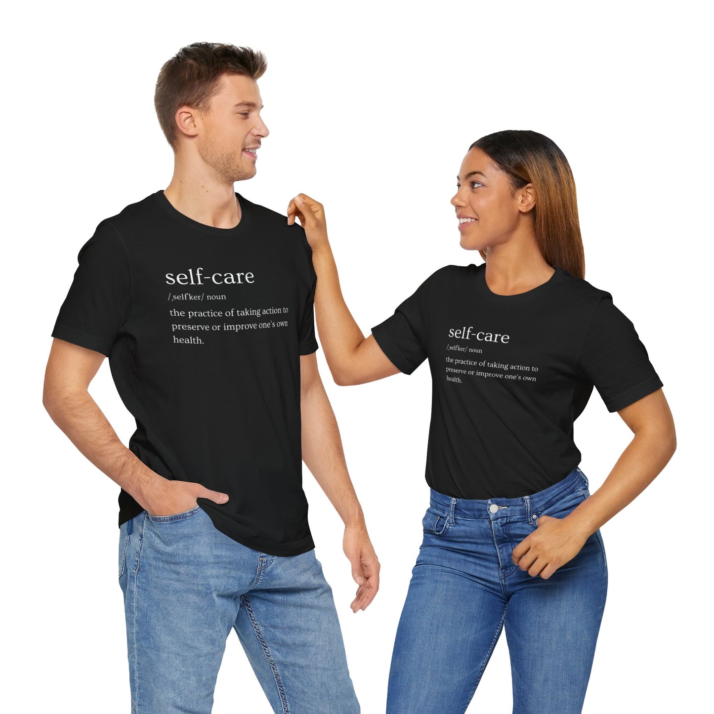 Self-Care Unisex Jersey Short Sleeve Tee