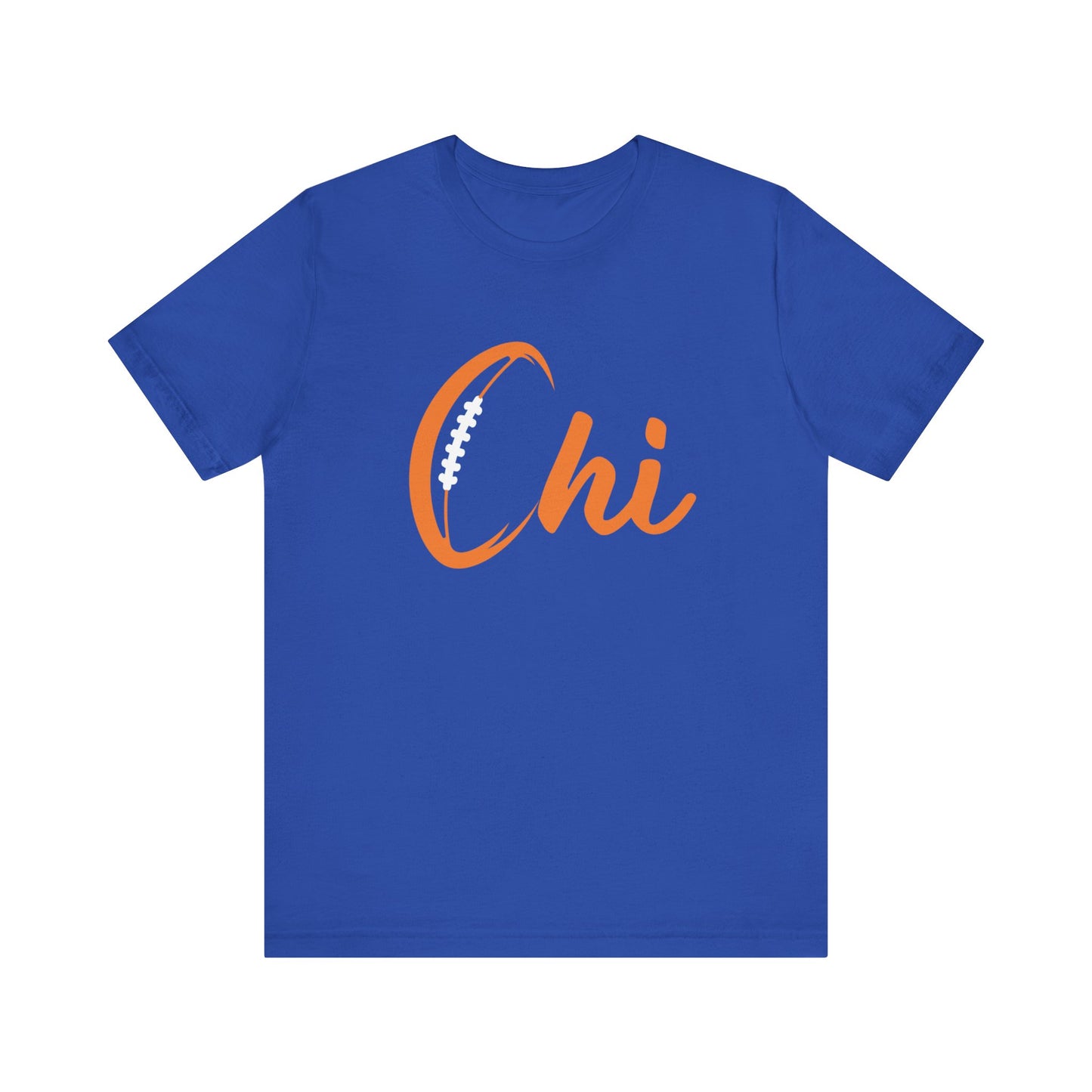 Chi Football/ Orange Unisex Jersey Short Sleeve Tee