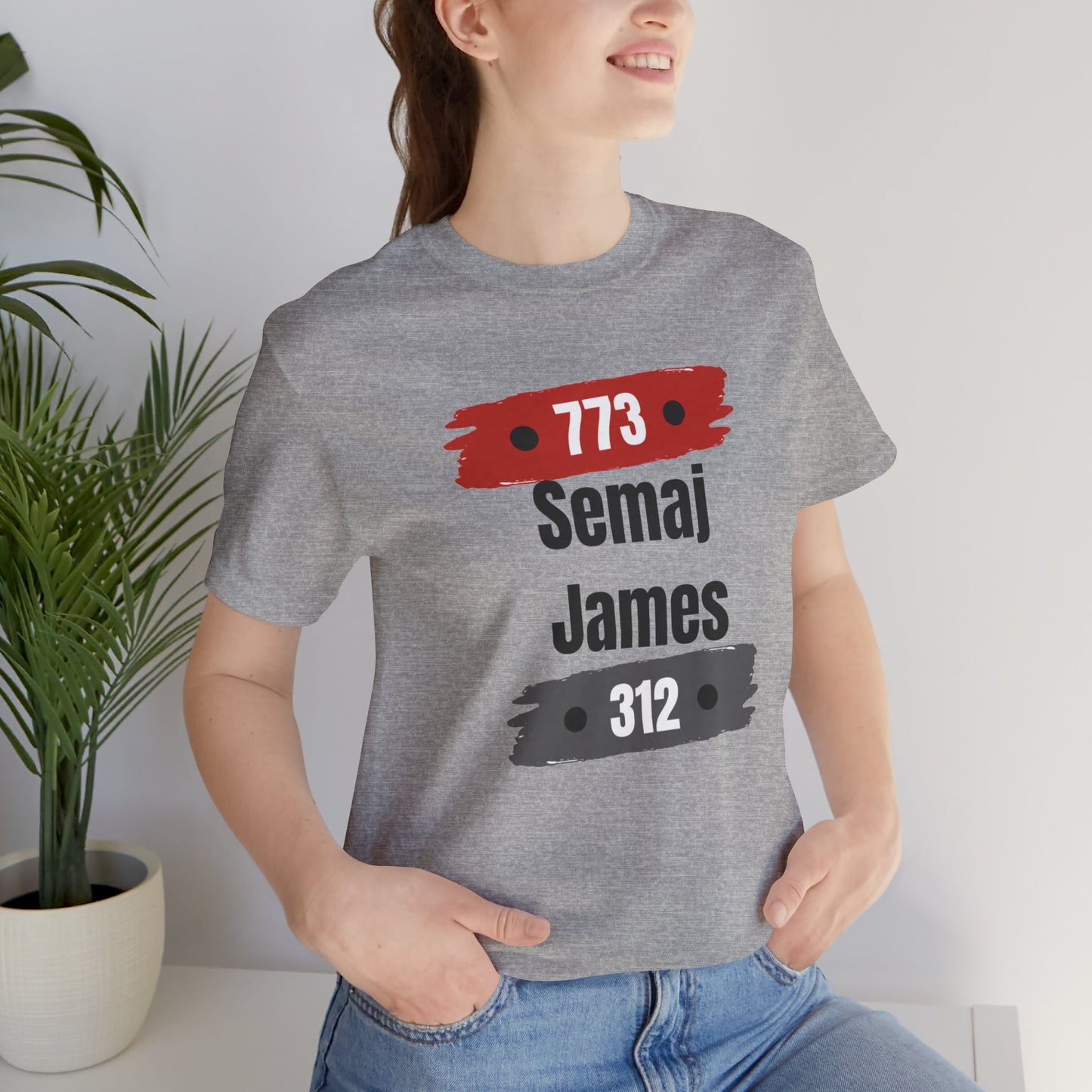 Semaj James 773/312 Unisex Short Sleeve Tee