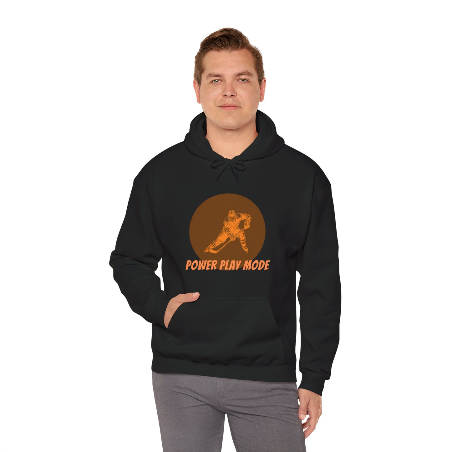 Hockey/ Power Play Mode Unisex Heavy Blend™ Hooded Sweatshirt