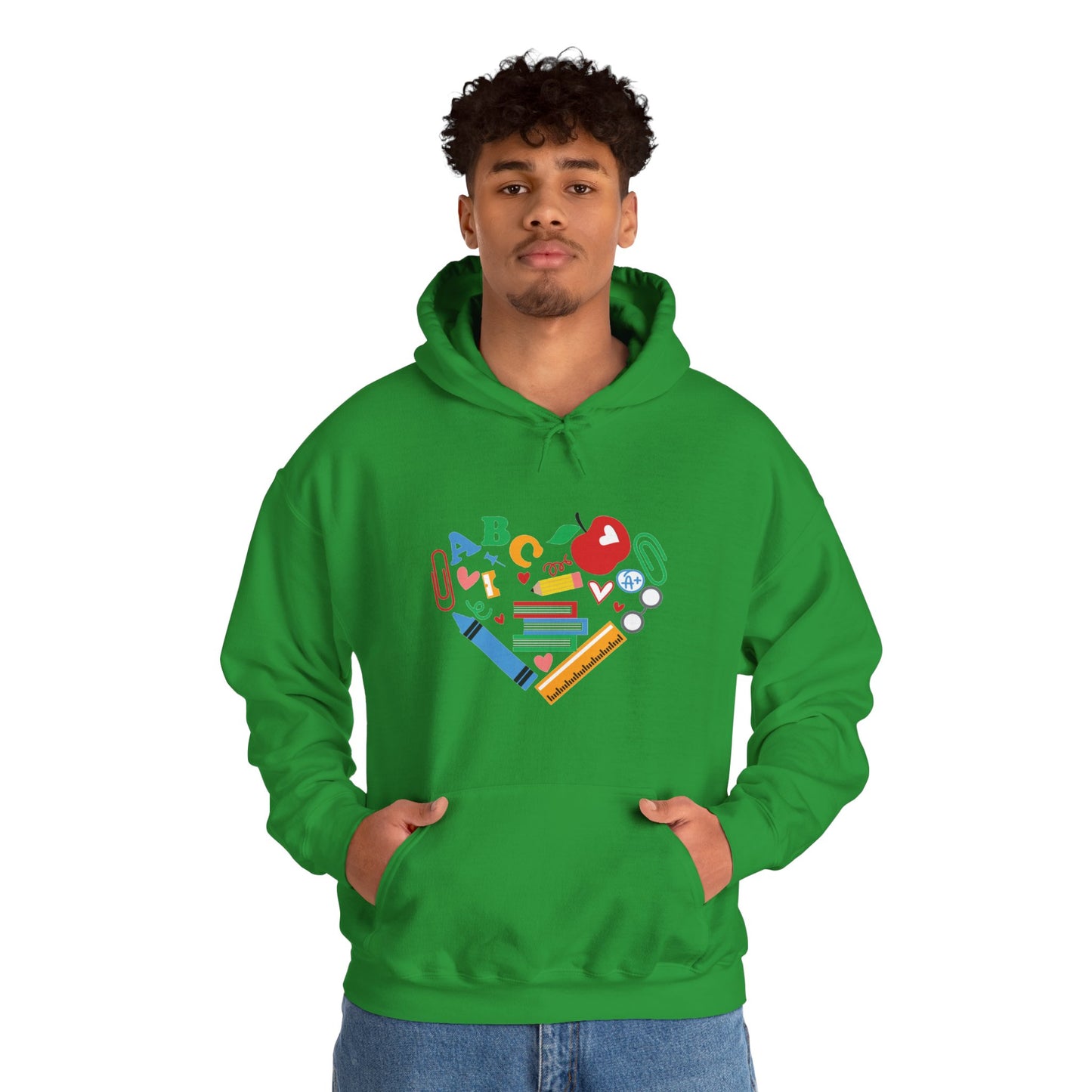 A,B,C, Unisex Heavy Blend™ Hooded Sweatshirt
