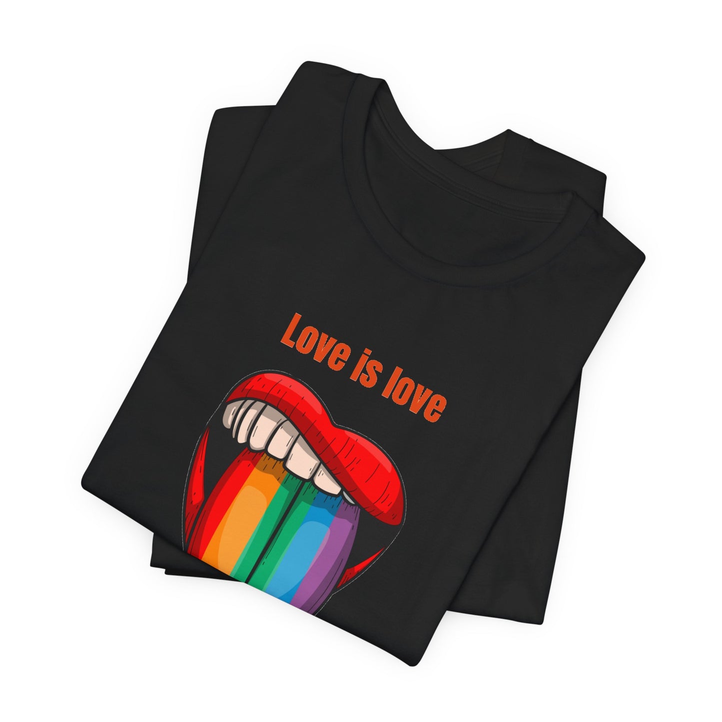 Love Is Love Unisex Jersey Short Sleeve Tee