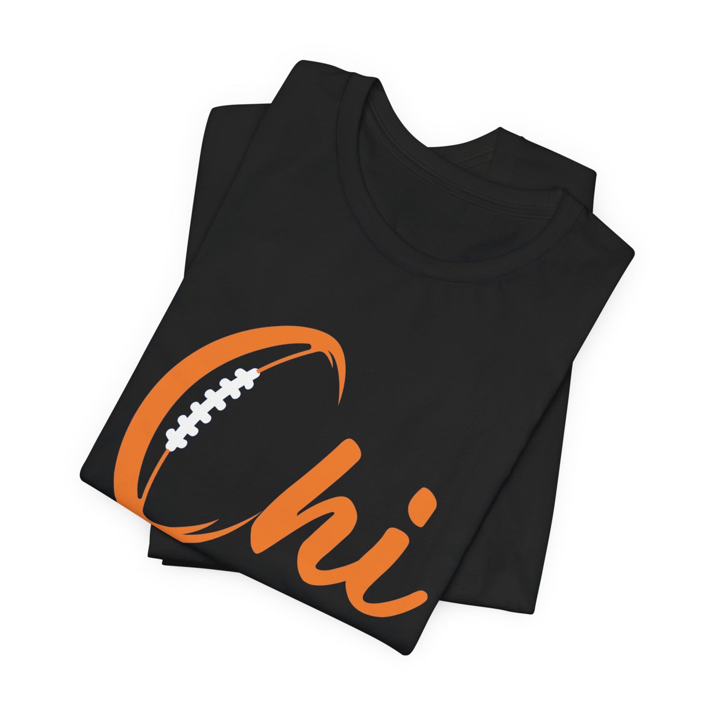 Chi Football/ Orange Unisex Jersey Short Sleeve Tee