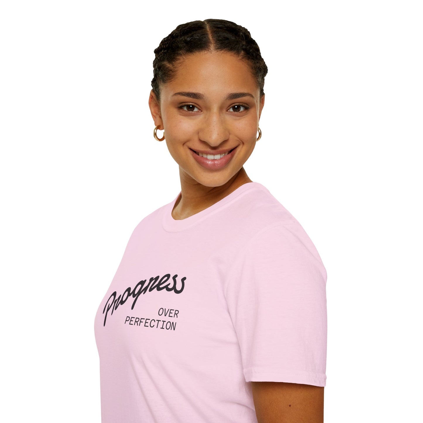 Progress Over Perfection Unisex Softstyle T-Shirt