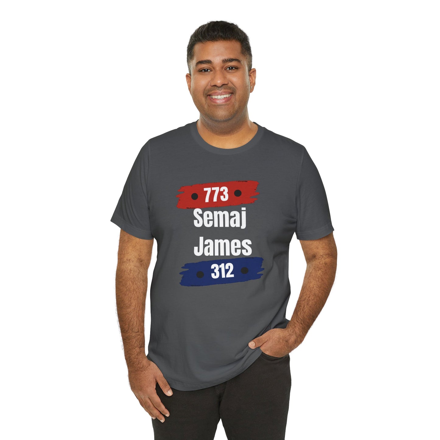 Semaj James 773/312 Unisex Short Sleeve Tee