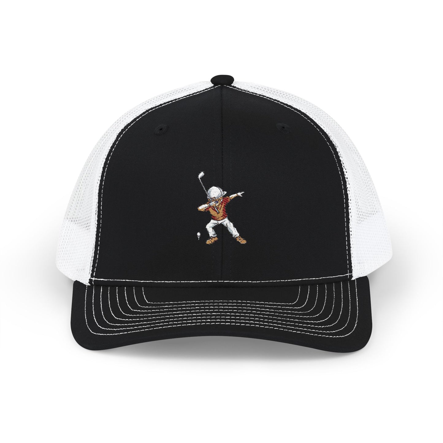 Golf Guy Snapback Trucker Cap (Embroidery)