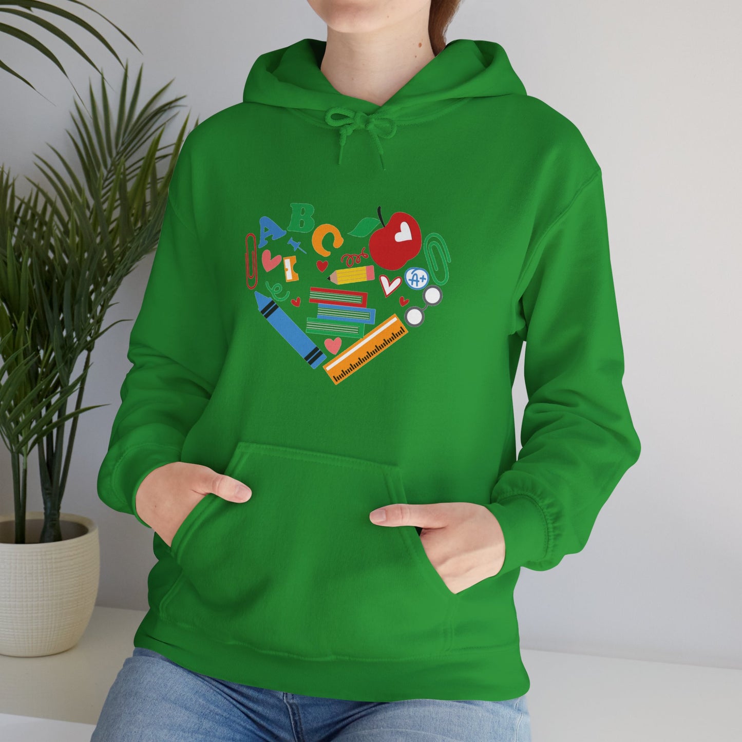 A,B,C, Unisex Heavy Blend™ Hooded Sweatshirt