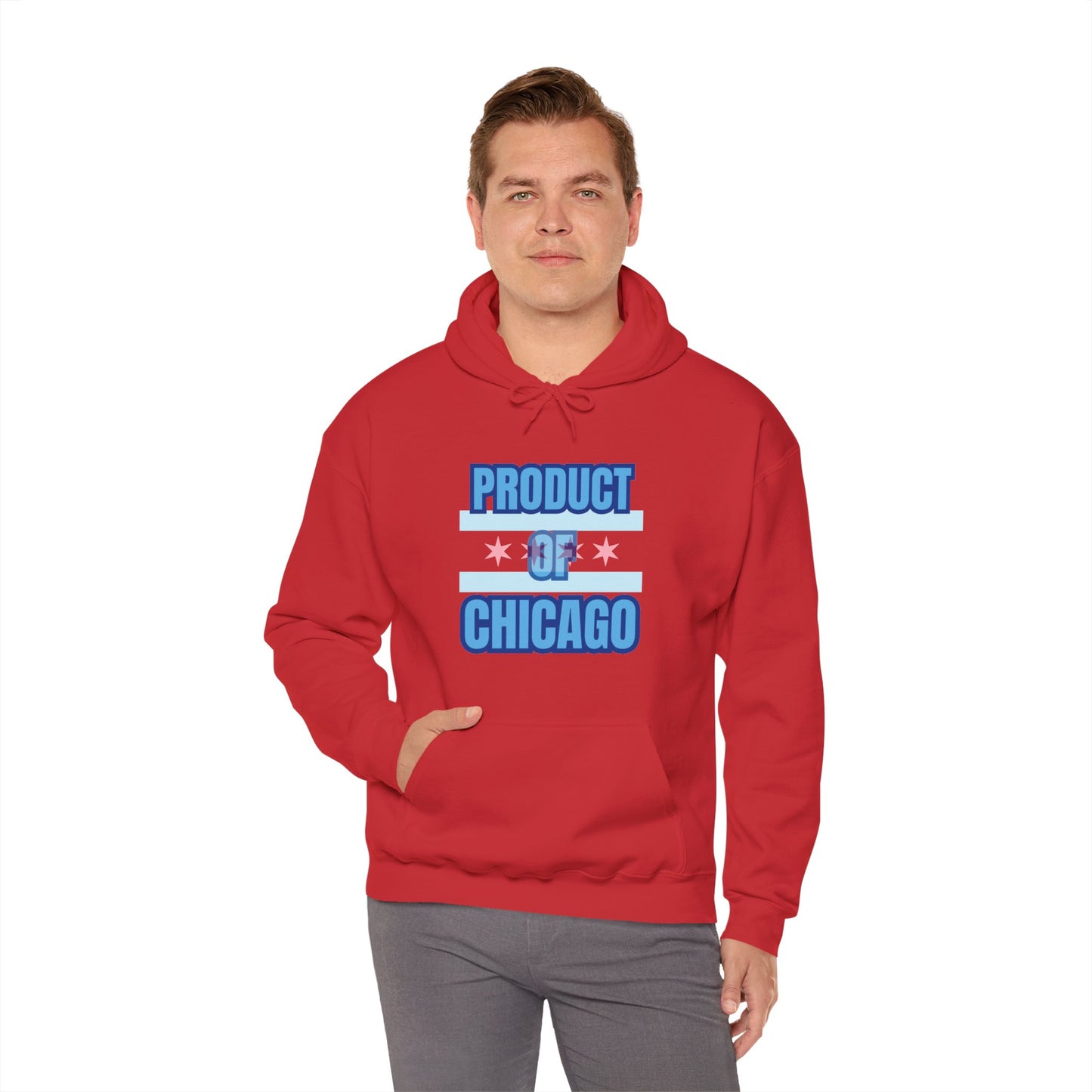 Product Of Chicago Unisex Heavy Blend™ Hooded Sweatshirt