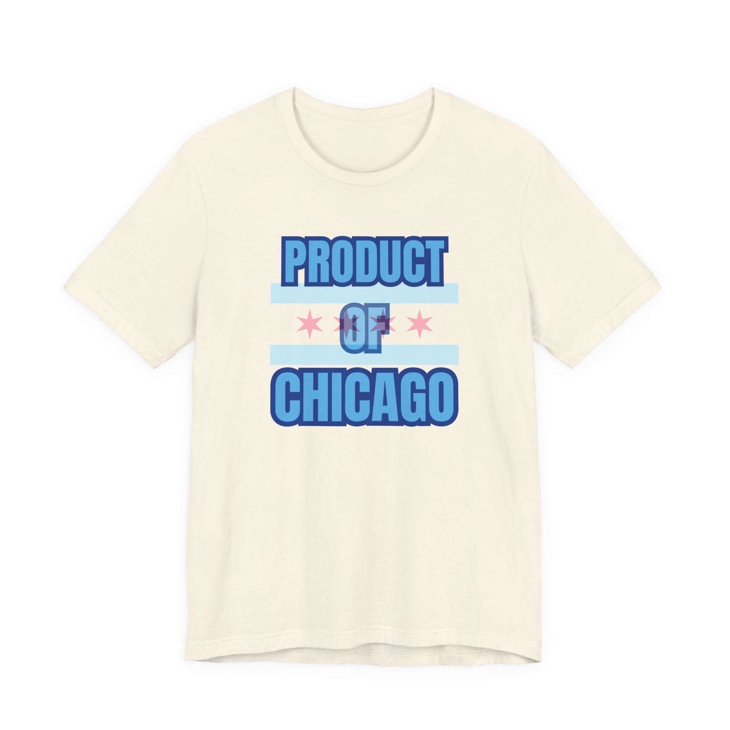 Product Of Chicago Unisex Jersey Short Sleeve Tee