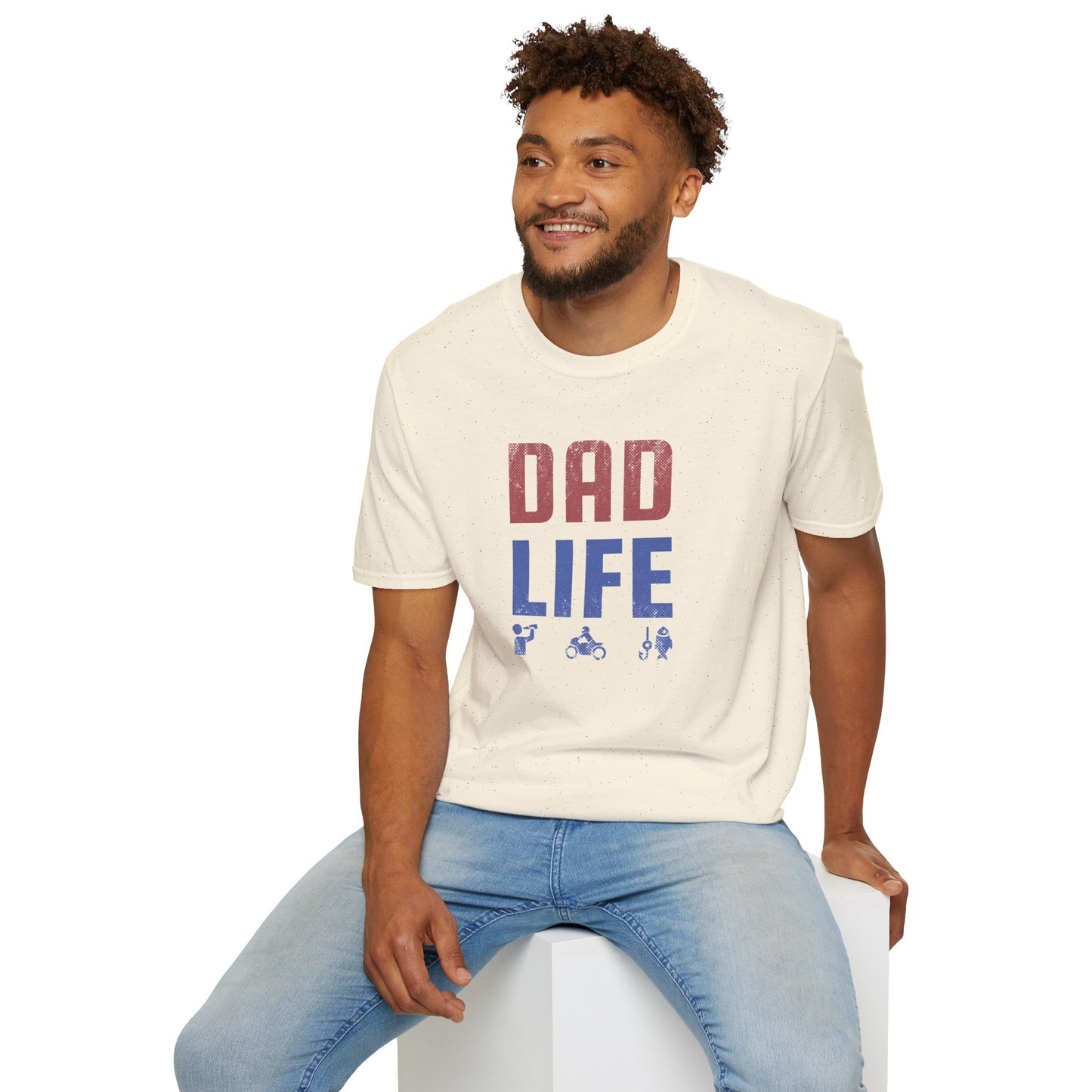 Dad Life Unisex Softstyle T-Shirt