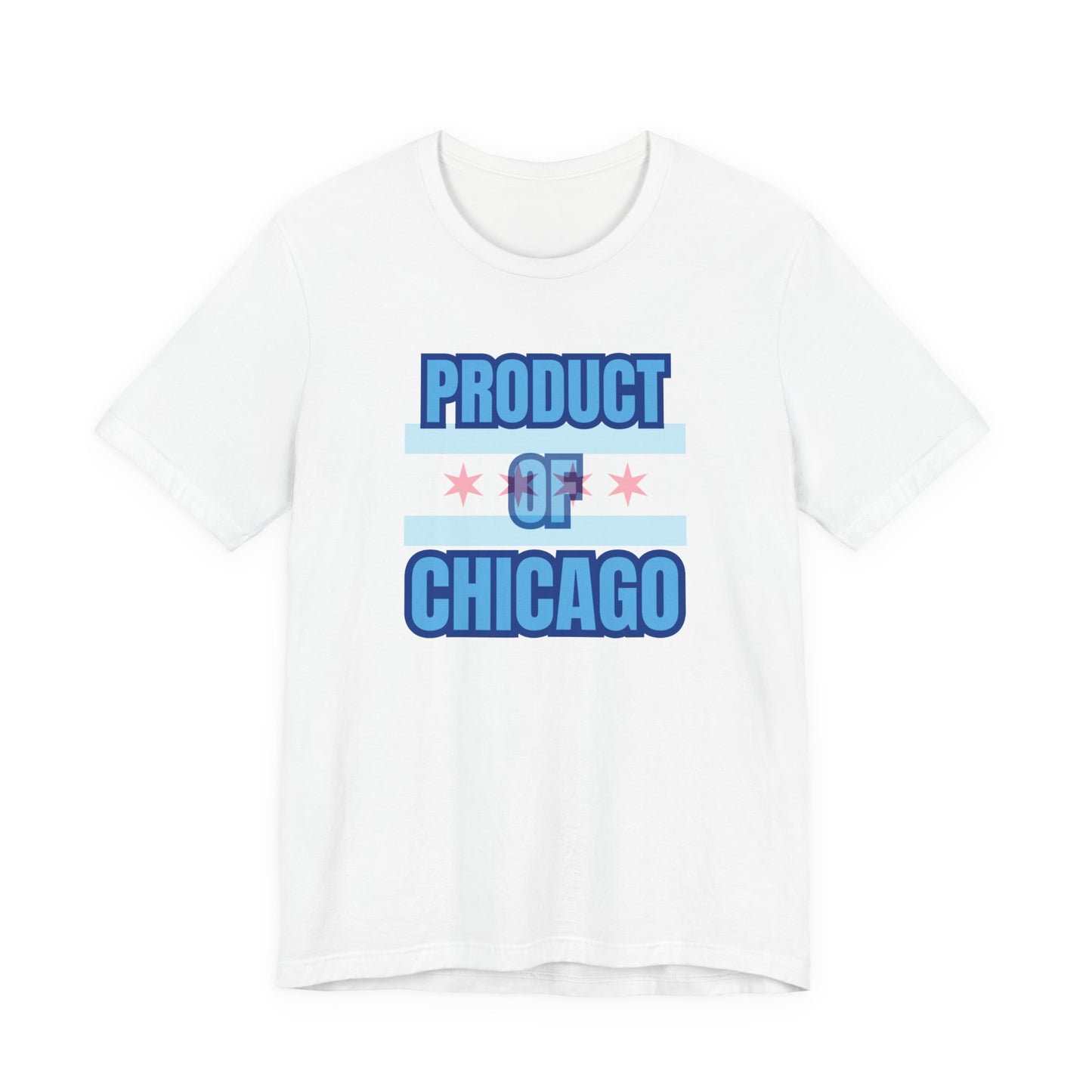 Product Of Chicago Unisex Jersey Short Sleeve Tee