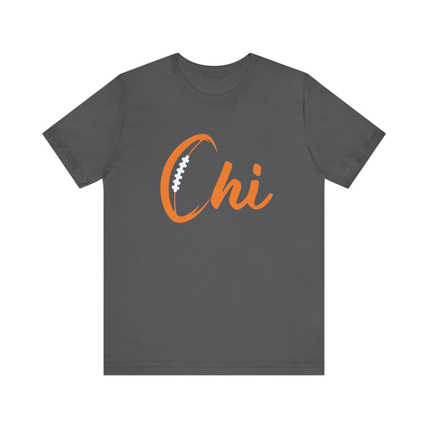 Chi Football/ Orange Unisex Jersey Short Sleeve Tee