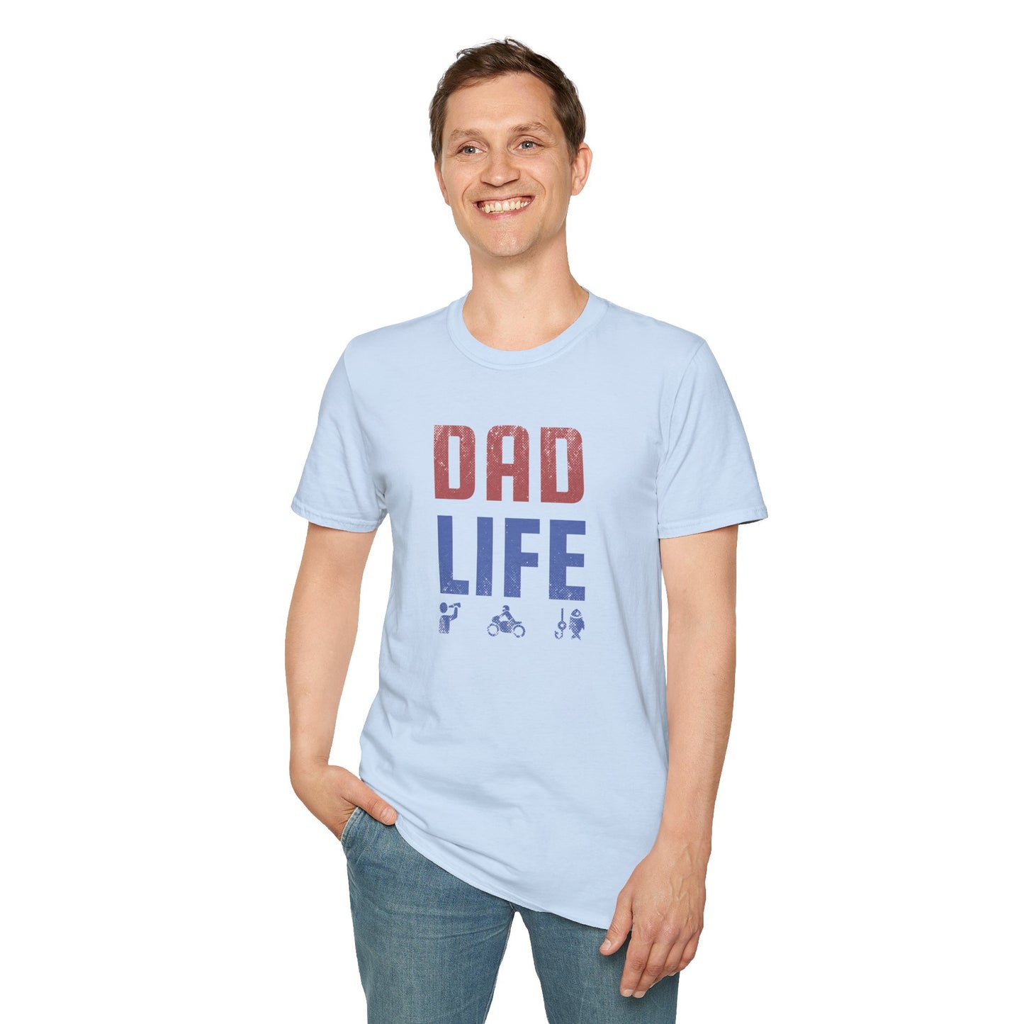 Dad Life Unisex Softstyle T-Shirt