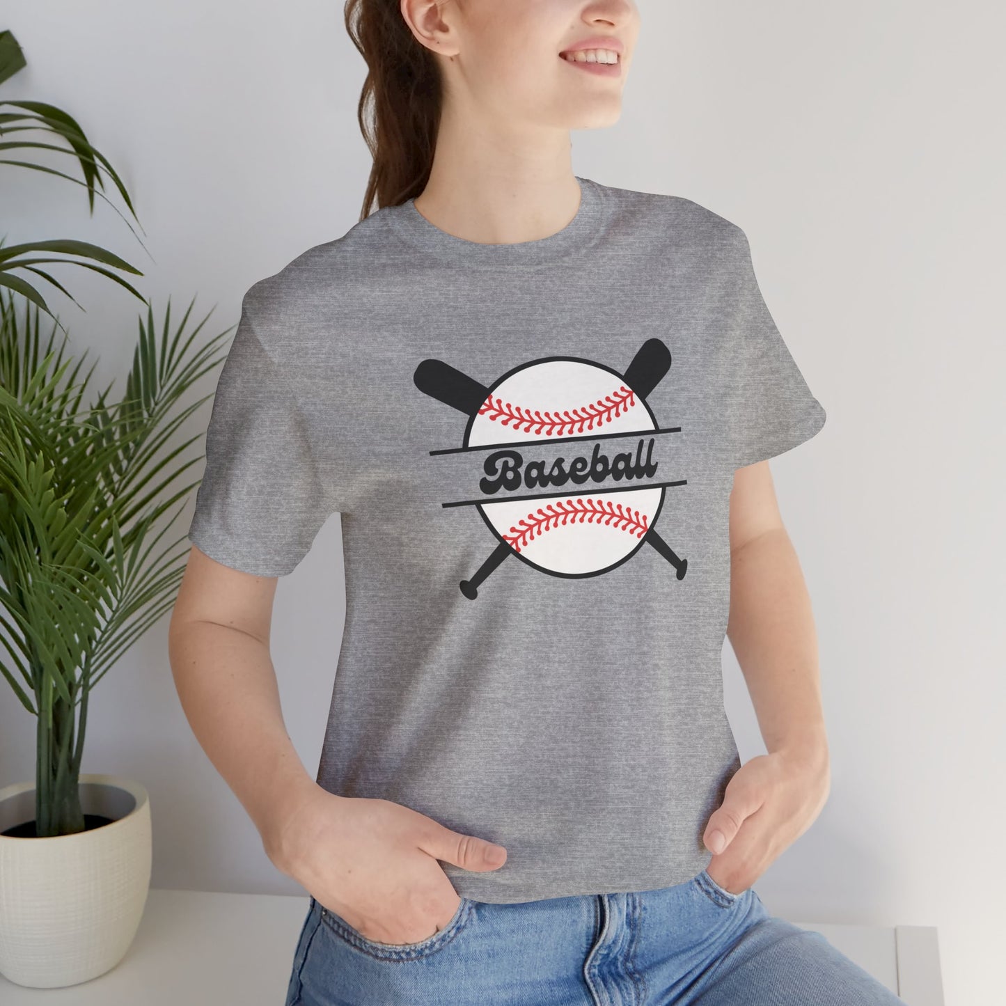 Baseball Unisex Jersey Short Sleeve Tee