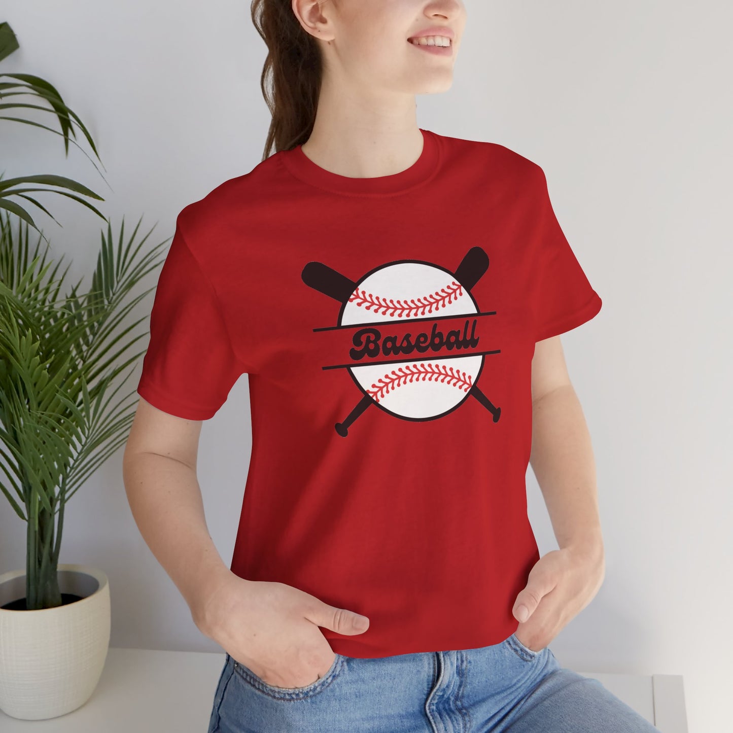 Baseball Unisex Jersey Short Sleeve Tee